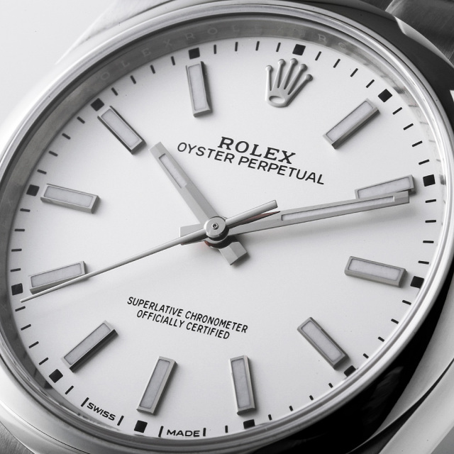 ROLEX ロレックス オイスターパーペチュアル 39 114300 ホワイト