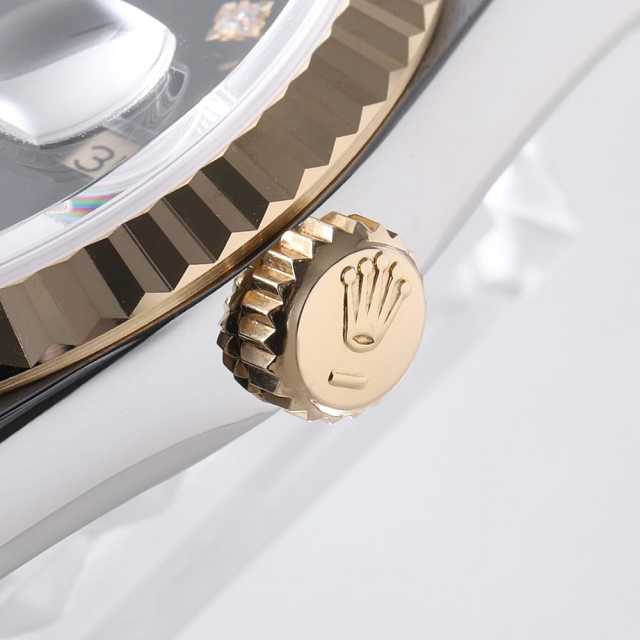 16233G ブラック ROLEX（ロレックス）デイトジャスト 10Pダイヤ
