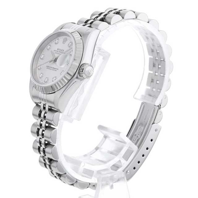 79174G シルバー ROLEX（ロレックス）デイトジャスト 10Pダイヤ