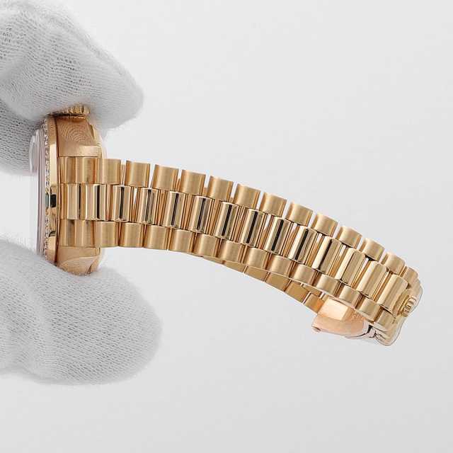 69078G シャンパン ROLEX（ロレックス）デイトジャスト ベゼルダイヤ