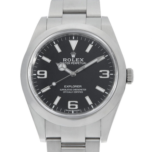 214270 ブラック ROLEX（ロレックス）エクスプローラーI 後期型 