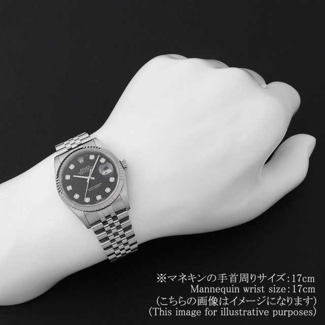 CAD GXL2200BP    中古 ROLEX】ロレックス『デイトジャスト 10Pダイヤ』16234G K番'01年