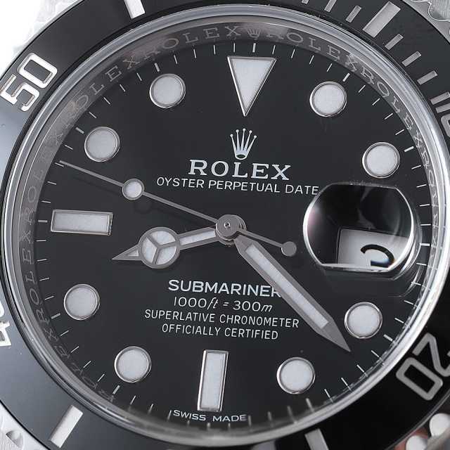 116610LN ブラック ROLEX（ロレックス）サブマリーナ デイト 中古 