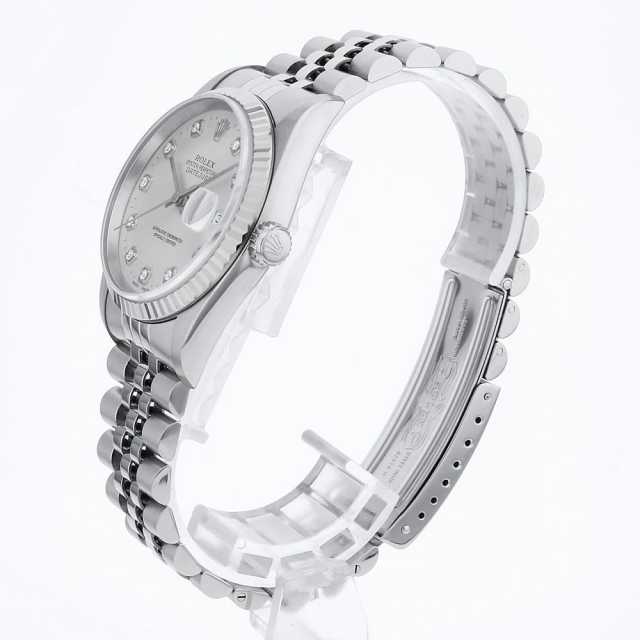 ROLEX　ロレックス　デイトジャスト　16013G 10Pダイヤ　YG/SS 16234G シルバー ROLEX（ロレックス）デイトジャスト 10Pダイヤ