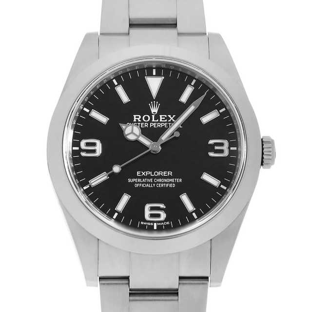 214270 ブラック ROLEX（ロレックス）エクスプローラーI 後期型  
