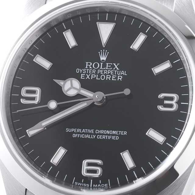 114270 ブラック ROLEX（ロレックス）エクスプローラーI 中古 | 東京  