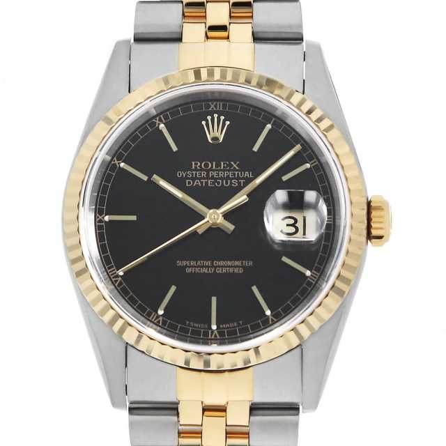 16233 ブラック ROLEX（ロレックス）デイトジャスト 中古 | 東京・大阪 