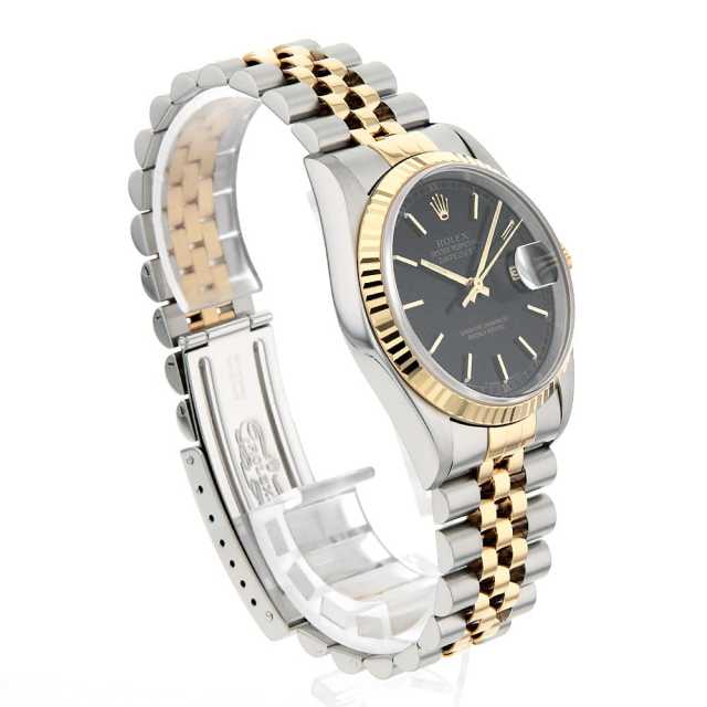 16233 ブラック ROLEX（ロレックス）デイトジャスト 中古 | 東京