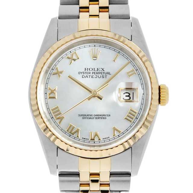 16233NR ホワイトシェル ROLEX（ロレックス）デイトジャスト