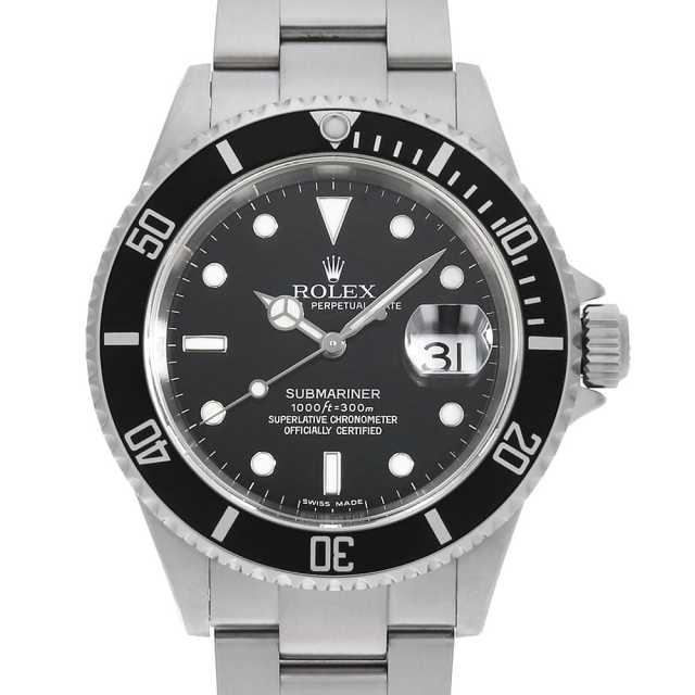16610 ブラック ROLEX（ロレックス）サブマリーナ デイト 中古 | 東京  