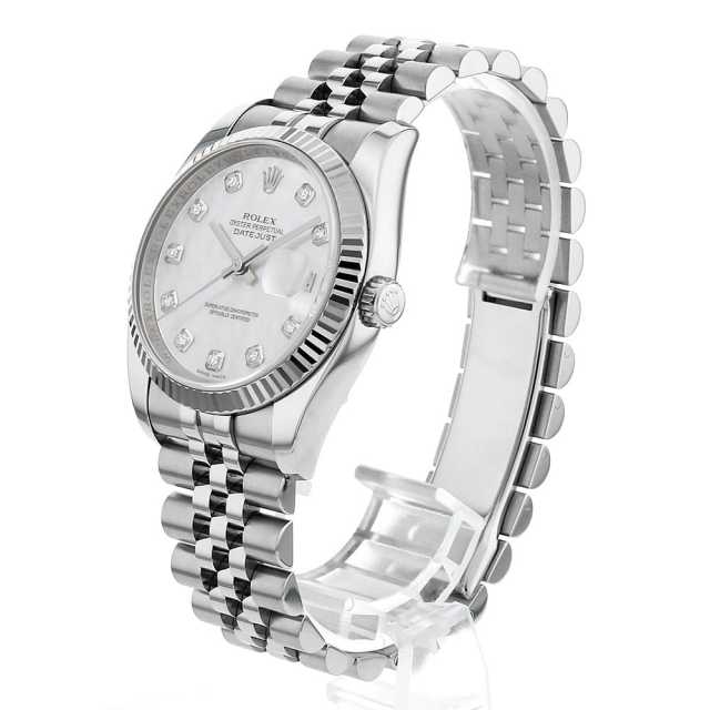 116234NG ホワイトシェル ROLEX（ロレックス）デイトジャスト