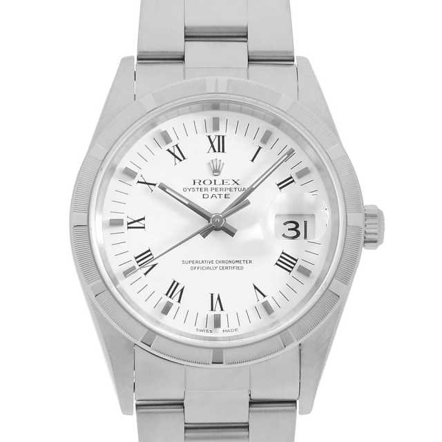 15210 ホワイト ROLEX（ロレックス）オイスターパーペチュアル デイト  