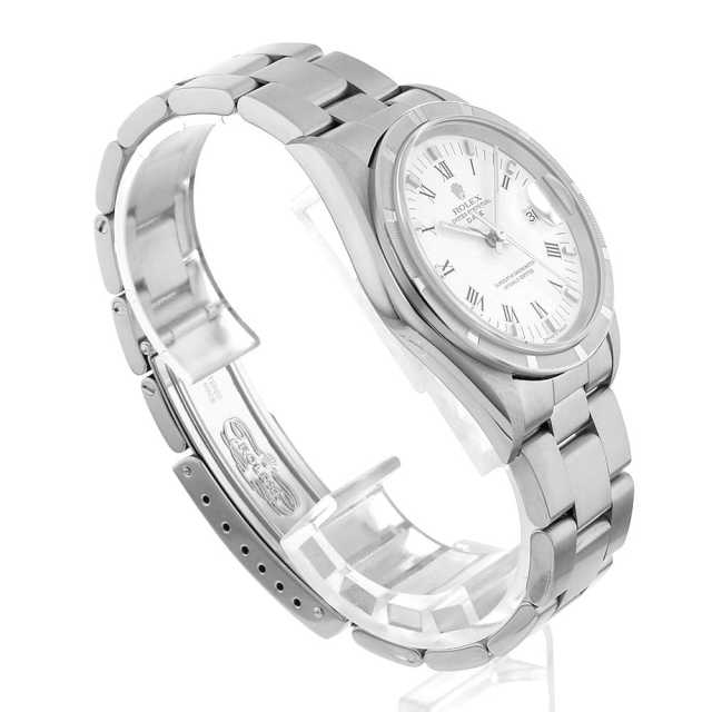 15210 ホワイト ROLEX（ロレックス）オイスターパーペチュアル デイト  