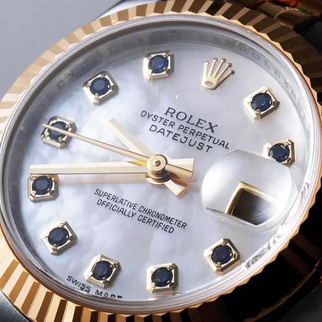 179173NGS ホワイトシェル ROLEX（ロレックス）デイトジャスト 10P