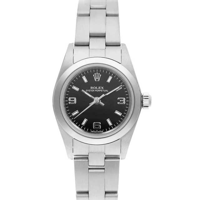 76080 ブラック ROLEX（ロレックス）オイスターパーペチュアル 中古  