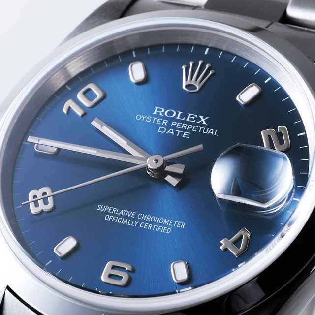 15200 ブルー ROLEX（ロレックス）オイスターパーペチュアル デイト