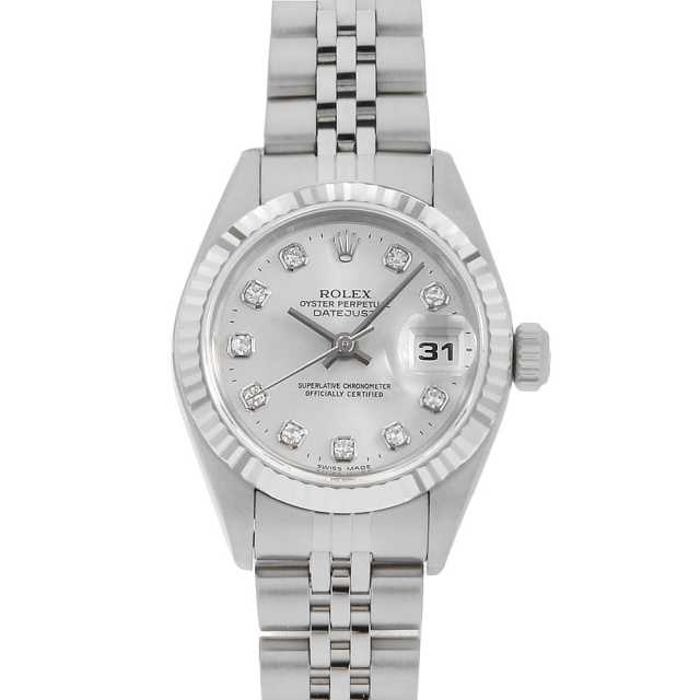 69174G シルバー ROLEX（ロレックス）デイトジャスト 10Pダイヤ