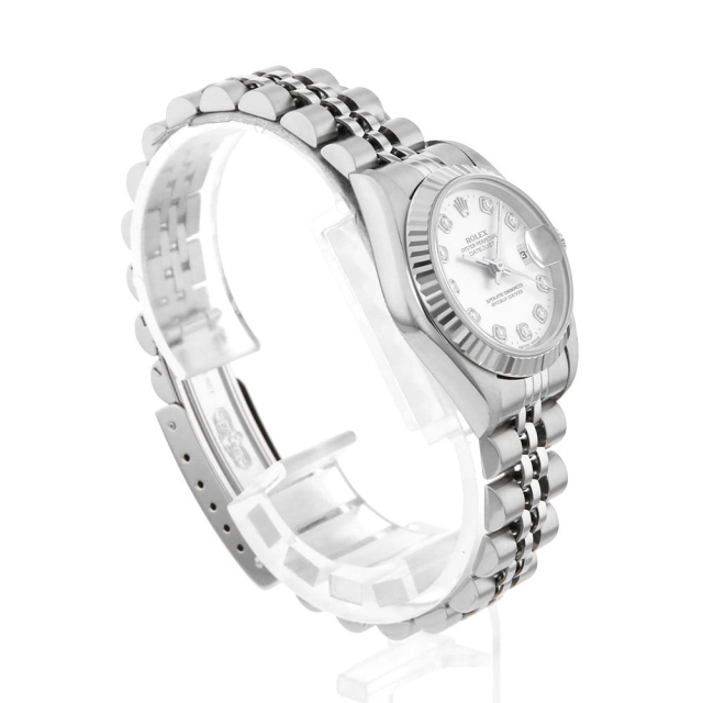69174G シルバー ROLEX（ロレックス）デイトジャスト 10Pダイヤ 中古  