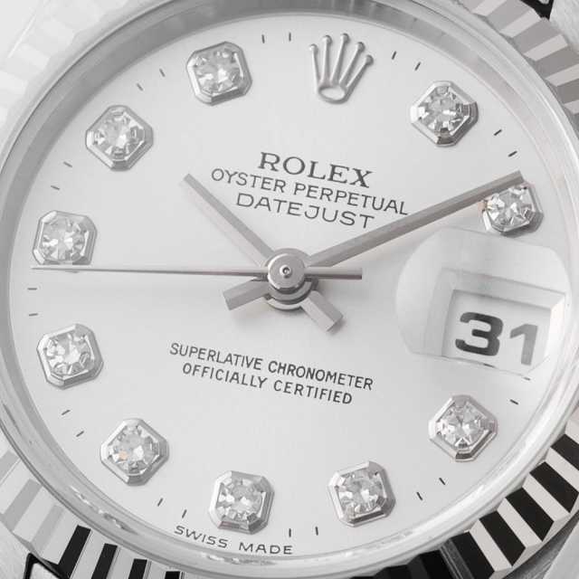 69174G シルバー ROLEX（ロレックス）デイトジャスト 10Pダイヤ