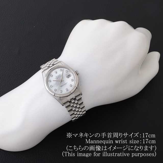 16234NG ホワイトシェル ROLEX（ロレックス）デイトジャスト 10Pダイヤ