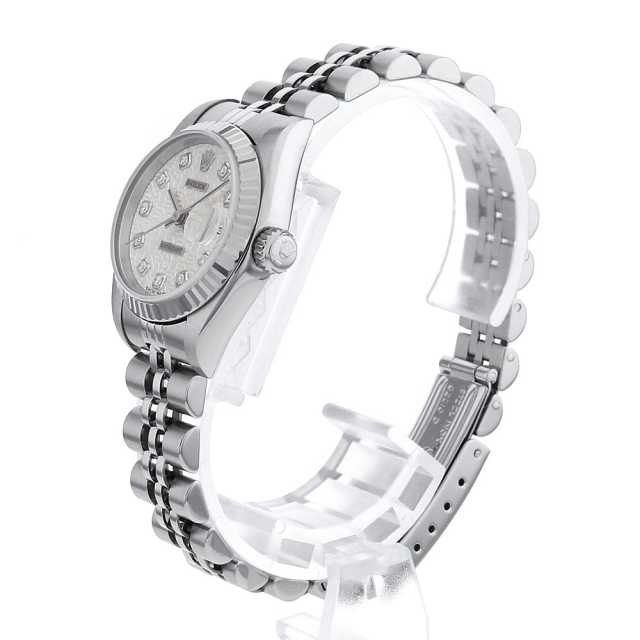 69174G シルバー ROLEX（ロレックス）デイトジャスト 10Pダイヤ