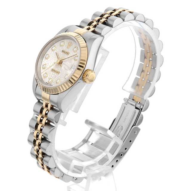 ROLEX ロレックスデイトジャスト10Pダイヤ69173 ROLEX ロレックス 79173G デイトジャスト 10P ダイヤモンド