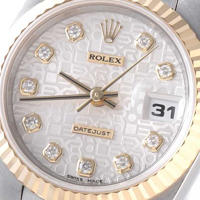 69173G シルバー ROLEX（ロレックス）デイトジャスト 10Pダイヤ