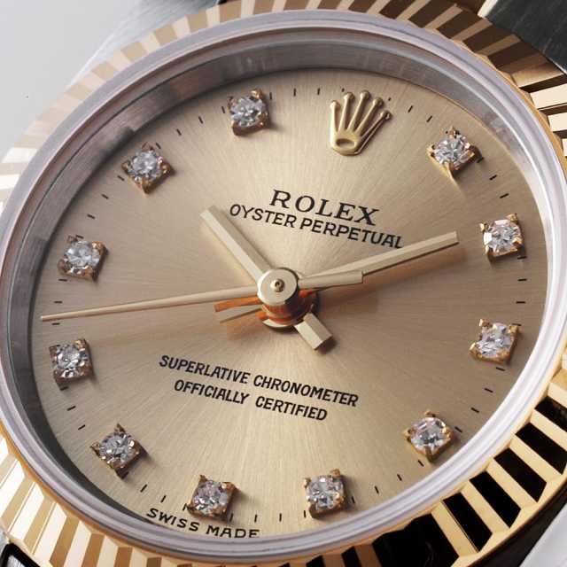 ロレックス オイスターパーペチュアル 67193G レディース 中古