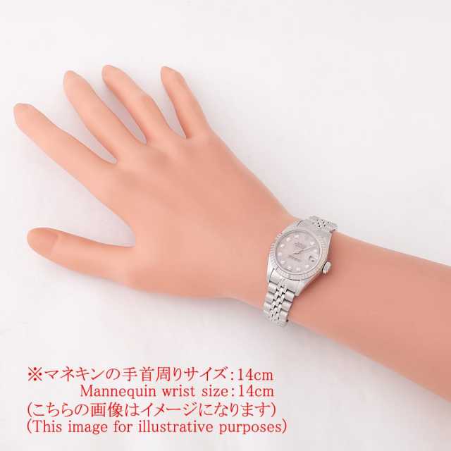 ロレックス デイトジャストレディース 79174ピンクY番 元箱保証書 中古)ROLEX ロレックス デイトジャスト 79174 ピンク とび