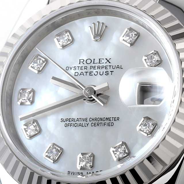 179174NG ホワイトシェル ROLEX（ロレックス）デイトジャスト