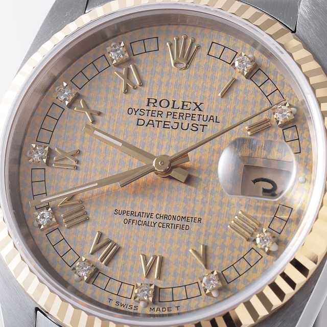 ❗️週末値下げ❗️ロレックス　デイトジャスト　16233用　純正ブレスコマ 16233G シャンパン ROLEX（ロレックス）デイトジャスト 10P