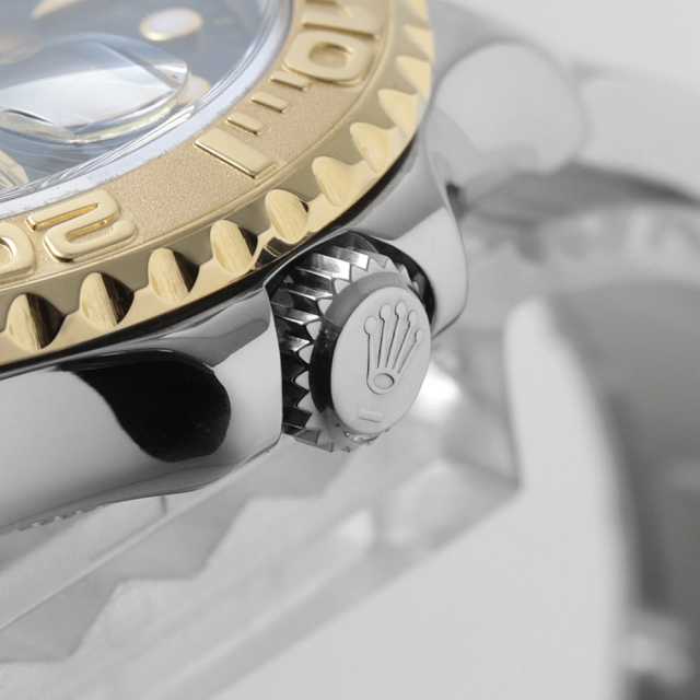 ROLEX ヨットマスター 69623 OH済 U番 29mm 白文字盤 ロレゾール コンビ YG SS レディースウォッチ 腕時計 ロレックス 【中古】