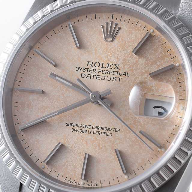 ロレックス デイトジャスト シルバー(ジャンク品) ロレックス デイトジャスト 1987年~1988年製 Ref.16220 シルバー