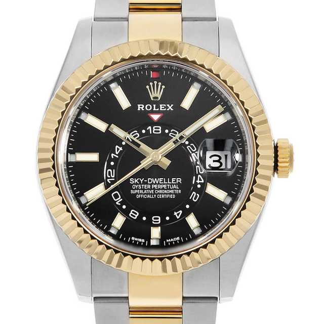 326933 ブラック ROLEX（ロレックス）スカイドゥエラー 中古 | 東京