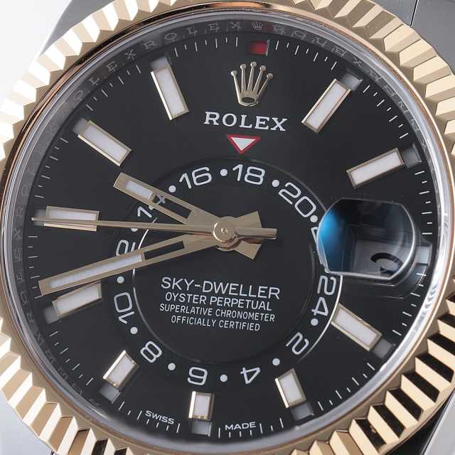 326933 ブラック ROLEX（ロレックス）スカイドゥエラー 中古 | 東京