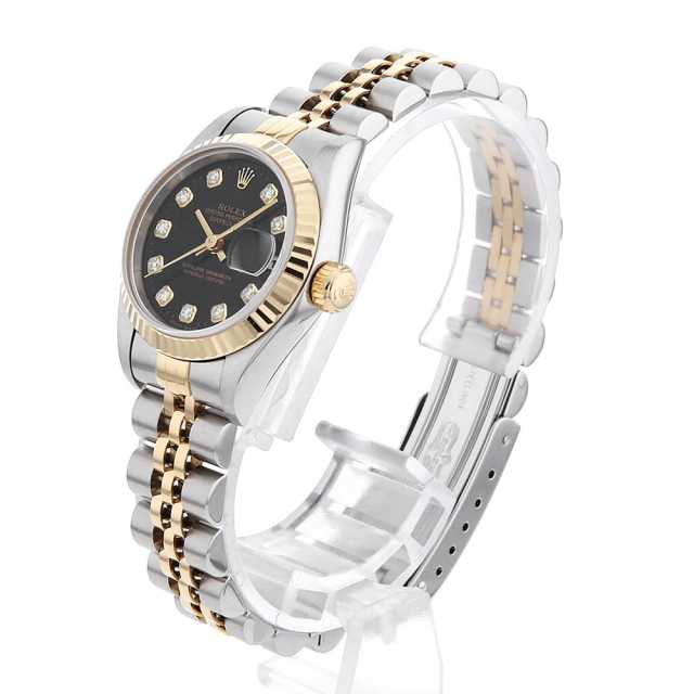 ROLEX ロレックスデイトジャスト10Pダイヤ69173 69173G ブルー ROLEX（ロレックス）デイトジャスト 10Pダイヤ