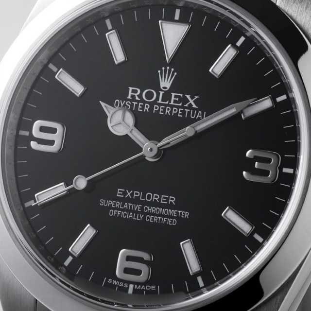 214270 ブラック ROLEX（ロレックス）エクスプローラー 未使用