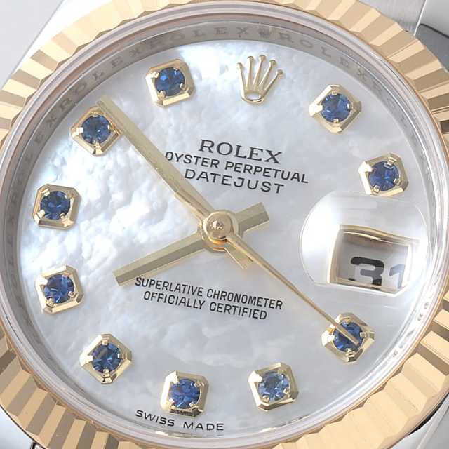 ロレックス デイトジャスト 179173NGS レディース 中古