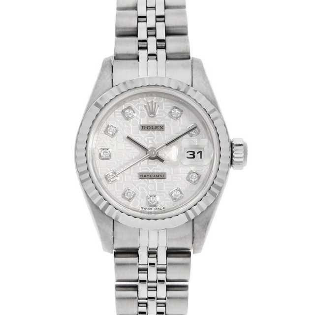 79174G シルバー ROLEX（ロレックス）デイトジャスト 10Pダイヤ