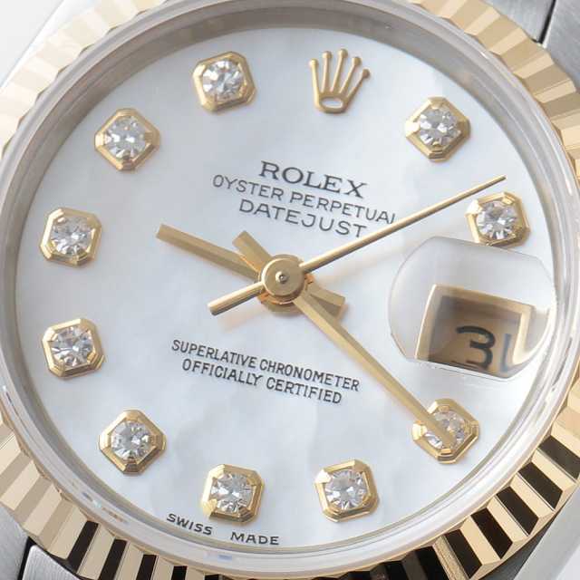 ROLEX ロレックスデイトジャスト10Pダイヤ69173 ROLEX ロレックス 79173 デイトジャスト 10P ダイヤモンド
