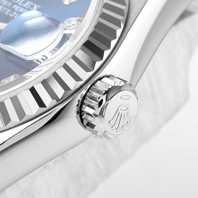 79174G ブルー ROLEX（ロレックス）デイトジャスト 10Pダイヤ 中古