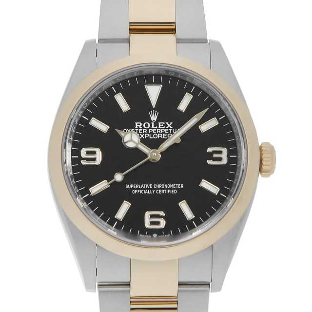 124273 ブラック ROLEX（ロレックス）エクスプローラー36 中古