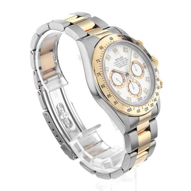 16523G ホワイト ROLEX（ロレックス）コスモグラフ デイトナ 8Pダイヤ