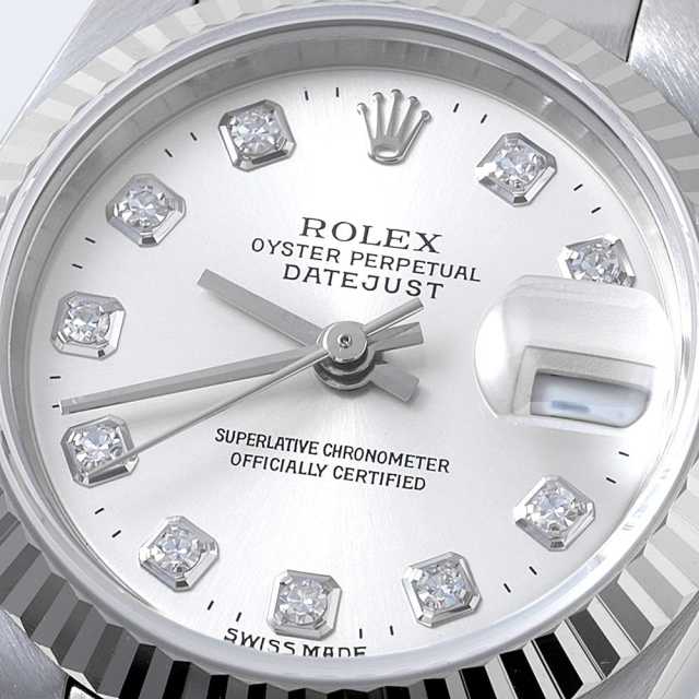 ロレックス デイトジャスト 79174G F番 自動 10Pダイヤ Y04460 79174G ピンク ROLEX（ロレックス）デイトジャスト 10Pダイヤ