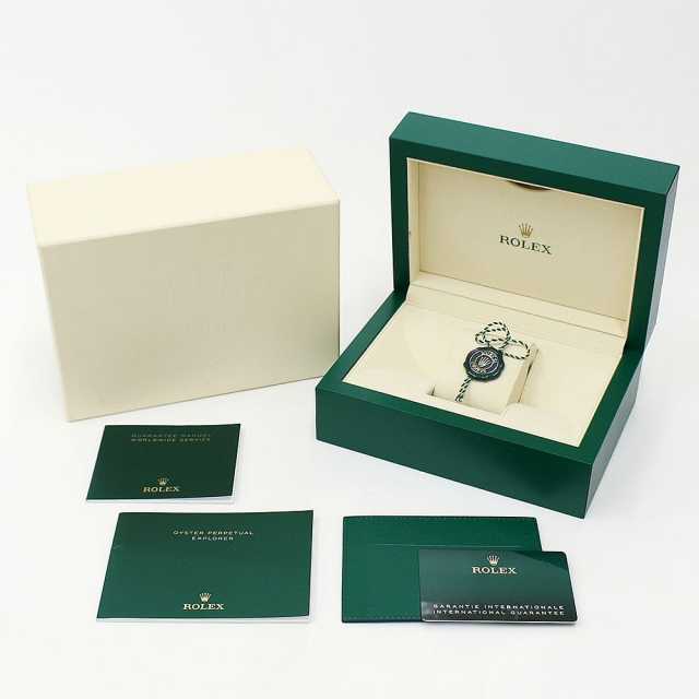 124273 ブラック ROLEX（ロレックス）エクスプローラー36 中古