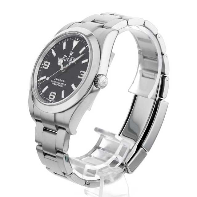 ROLEX ロレックス 214270 前期 ブラックアウト エクスプローラー1 ロレックス/エクスプローラー1/ブラックアウトダイヤル/未研磨