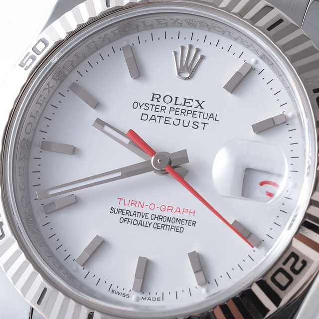 116264 ホワイト ROLEX（ロレックス）ターノグラフ 中古 | 東京・大阪