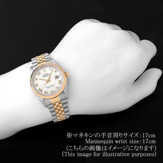 ❗️週末値下げ❗️ロレックス　デイトジャスト　16233用　純正ブレスコマ 中古)ROLEX ロレックス デイトジャスト 16233 ブラック K番（商品ID