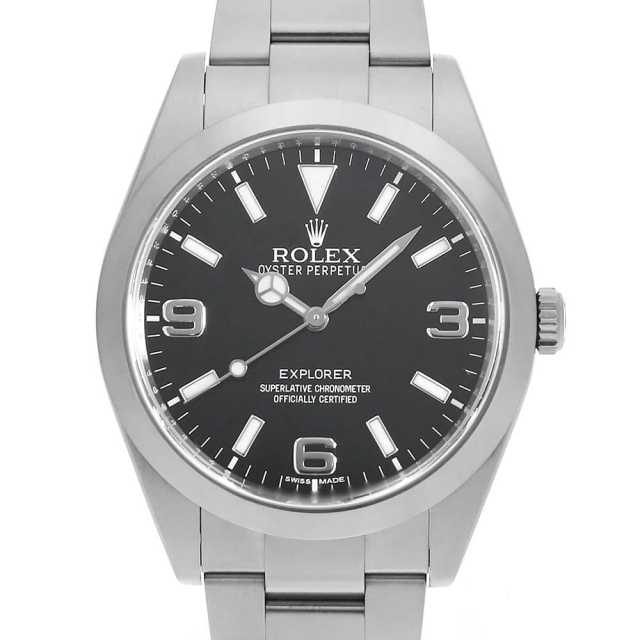 214270 ブラック ROLEX（ロレックス）エクスプローラーI 前期型