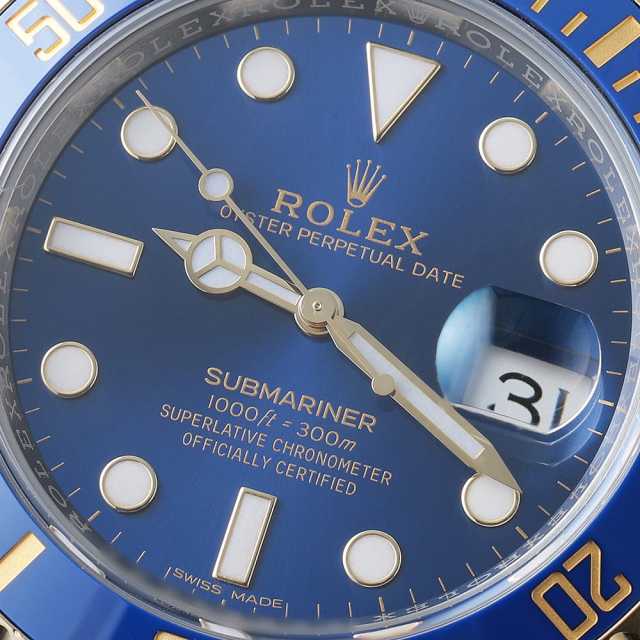 ロレックス サブマリーナ 116613LB メンズ 中古